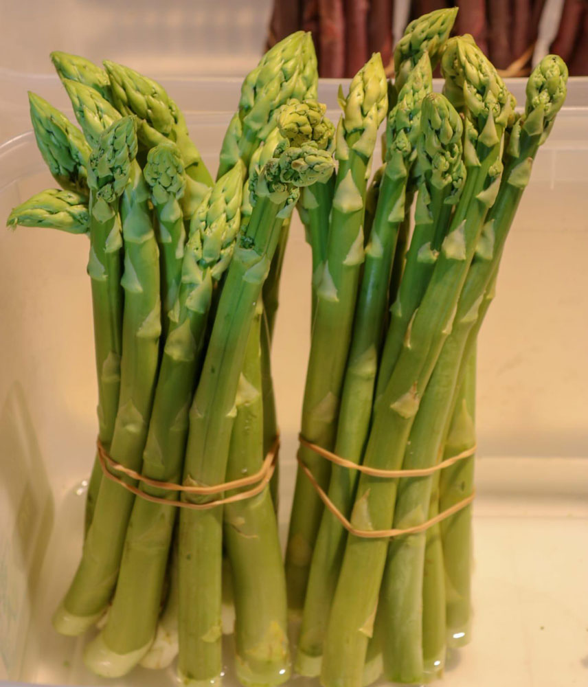 Hofmarkt Zapf Kandel - grüner Spargel